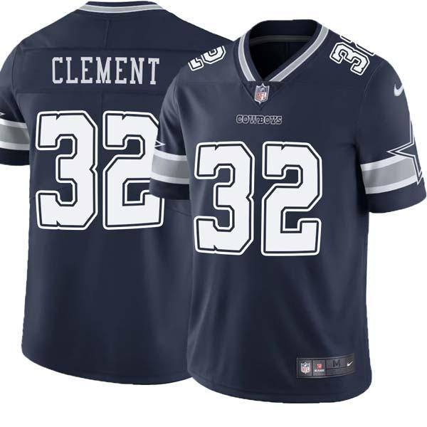 Navy Corey Clement Cowboys #32 Stitched American Football Jersey Custom Sewn-on Patches Mens Womens Youth