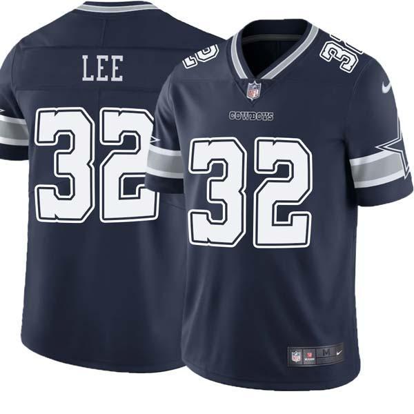 Navy ReShard Lee Cowboys #32 Stitched American Football Jersey Custom Sewn-on Patches Mens Womens Youth