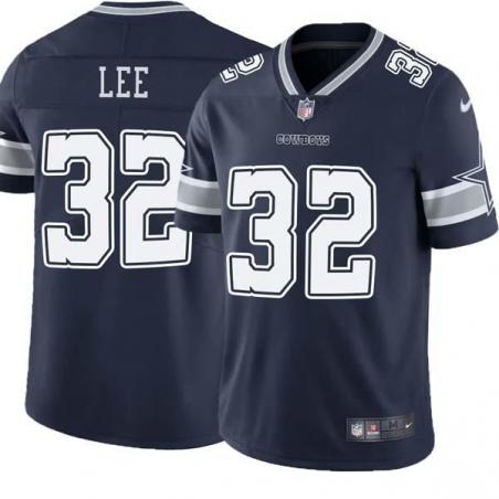 Navy ReShard Lee Cowboys #32 Stitched American Football Jersey Custom Sewn-on Patches Mens Womens Youth