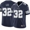 Navy ReShard Lee Cowboys #32 Stitched American Football Jersey Custom Sewn-on Patches Mens Womens Youth