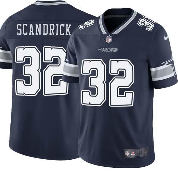 Navy Orlando Scandrick Cowboys #32 Stitched American Football Jersey Custom Sewn-on Patches Mens Womens Youth
