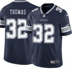 Navy Blair Thomas Cowboys #32 Stitched American Football Jersey Custom Sewn-on Patches Mens Womens Youth