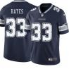 Navy Wendell Hayes Cowboys #33 Stitched American Football Jersey Custom Sewn-on Patches Mens Womens Youth