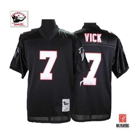 Michael Vick Atlanta Football Jersey - Atlanta #7 Football Jersey(Black Throwback)
