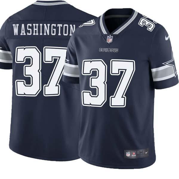 Navy James Washington Cowboys #37 Stitched American Football Jersey Custom Sewn-on Patches Mens Womens Youth