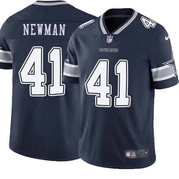 Navy Terence Newman Cowboys #41 Stitched American Football Jersey Custom Sewn-on Patches Mens Womens Youth