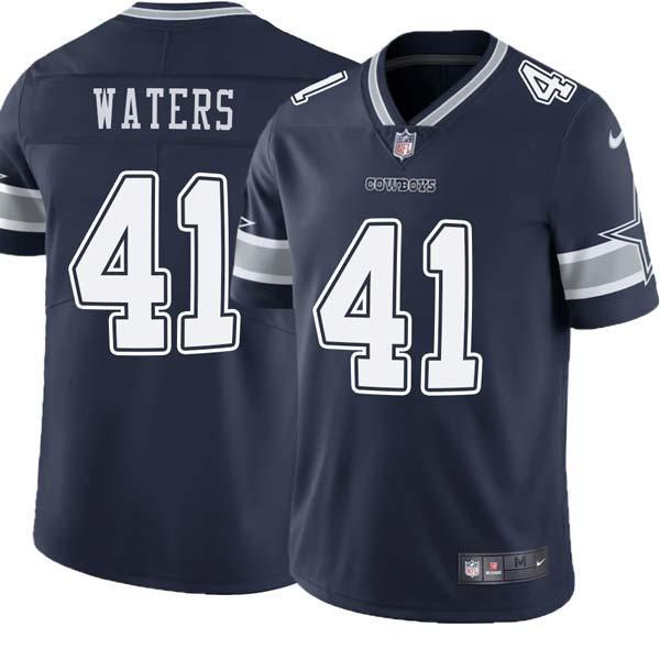 Navy Charlie Waters Cowboys #41 Stitched American Football Jersey Custom Sewn-on Patches Mens Womens Youth