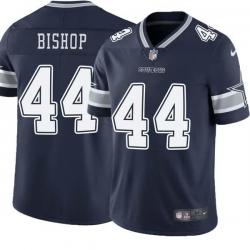 Navy Don Bishop Cowboys #44 Stitched American Football Jersey Custom Sewn-on Patches Mens Womens Youth