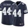Navy Lincoln Coleman Cowboys #44 Stitched American Football Jersey Custom Sewn-on Patches Mens Womens Youth