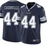 Navy Vince Courville Cowboys #44 Stitched American Football Jersey Custom Sewn-on Patches Mens Womens Youth