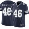 Navy Erik Bickerstaff Cowboys #46 Stitched American Football Jersey Custom Sewn-on Patches Mens Womens Youth