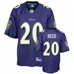Ed Reed Baltimore Football Jersey - Baltimore #20 Football Jersey(Purple)