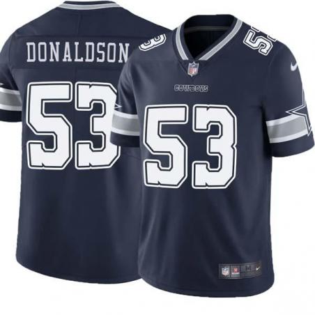 Navy Ray Donaldson Cowboys #53 Stitched American Football Jersey Custom Sewn-on Patches Mens Womens Youth