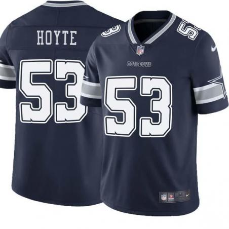 Navy Oliver Hoyte Cowboys #53 Stitched American Football Jersey Custom Sewn-on Patches Mens Womens Youth