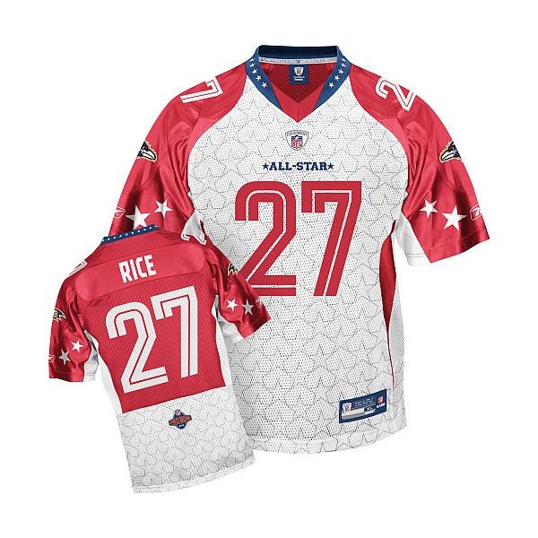 Ray Rice Baltimore Football Jersey - Baltimore #27 Football Jersey(2010 Pro Bowl)