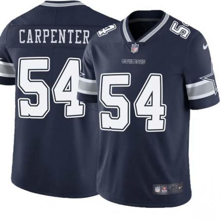 Navy Bobby Carpenter Cowboys #54 Stitched American Football Jersey Custom Sewn-on Patches Mens Womens Youth