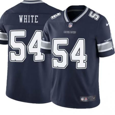 Navy Randy White Cowboys #54 Stitched American Football Jersey Custom Sewn-on Patches Mens Womens Youth