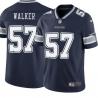 Navy Malcolm Walker Cowboys #57 Stitched American Football Jersey Custom Sewn-on Patches Mens Womens Youth