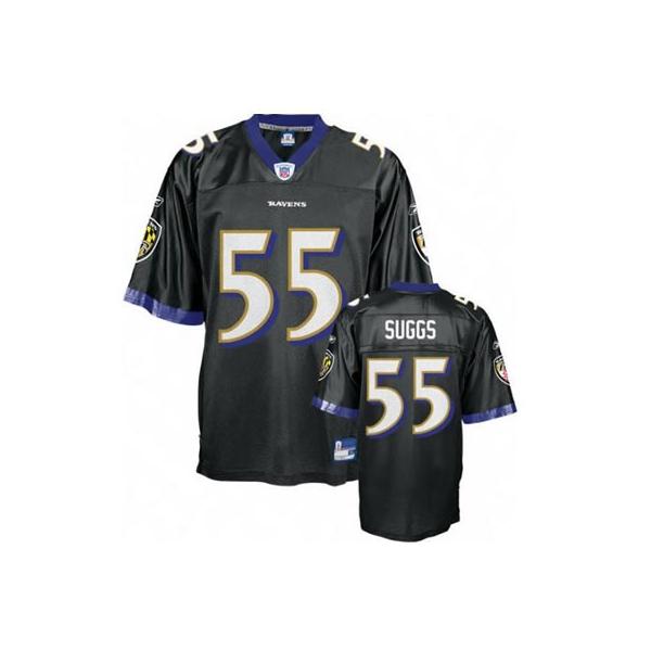 Terrell Suggs Baltimore Football Jersey - Baltimore #55 Football Jersey(Black)