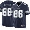 Navy Tony Hutson Cowboys #66 Stitched American Football Jersey Custom Sewn-on Patches Mens Womens Youth