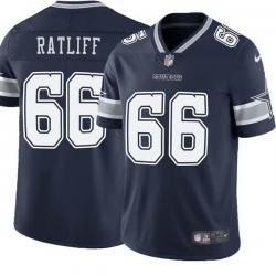 Navy Jay Ratliff Cowboys #66 Stitched American Football Jersey Custom Sewn-on Patches Mens Womens Youth
