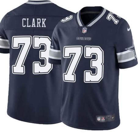 Navy Jeremy Clark Cowboys #73 Stitched American Football Jersey Custom Sewn-on Patches Mens Womens Youth