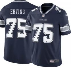 Navy Cameron Erving Cowboys #75 Stitched American Football Jersey Custom Sewn-on Patches Mens Womens Youth