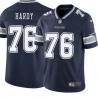 Navy Greg Hardy Cowboys #76 Stitched American Football Jersey Custom Sewn-on Patches Mens Womens Youth