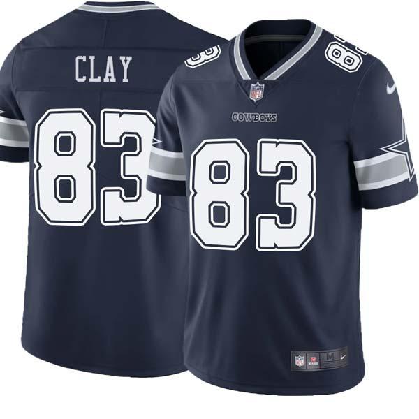 Navy Hayward Clay Cowboys #83 Stitched American Football Jersey Custom Sewn-on Patches Mens Womens Youth
