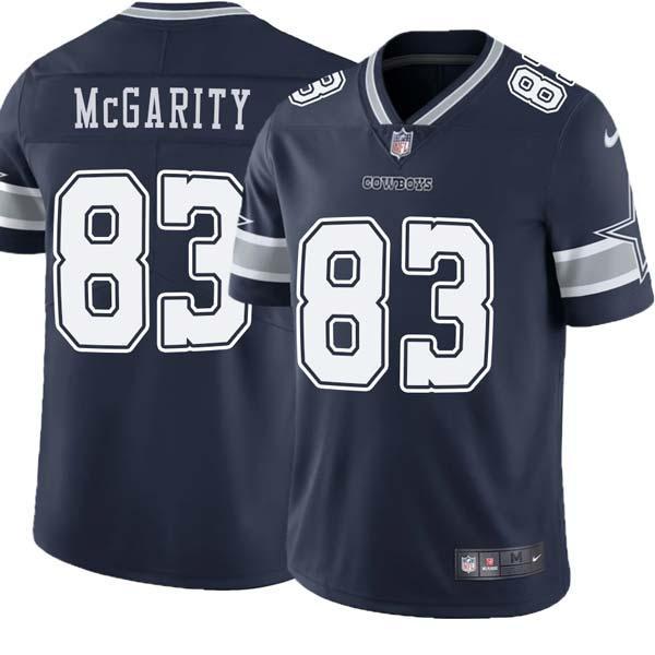 Navy Wane McGarity Cowboys #83 Stitched American Football Jersey Custom Sewn-on Patches Mens Womens Youth