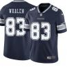 Navy James Whalen Cowboys #83 Stitched American Football Jersey Custom Sewn-on Patches Mens Womens Youth