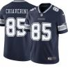 Navy Darrin Chiaverini Cowboys #85 Stitched American Football Jersey Custom Sewn-on Patches Mens Womens Youth