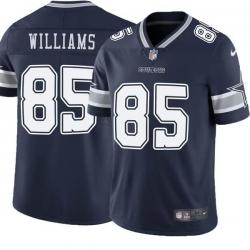Navy Kevin Williams Cowboys #85 Stitched American Football Jersey Custom Sewn-on Patches Mens Womens Youth