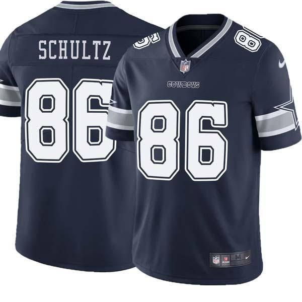 Navy Dalton Schultz Cowboys #86 Stitched American Football Jersey Custom Sewn-on Patches Mens Womens Youth