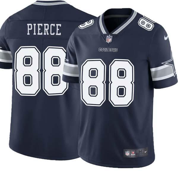 Navy Brett Pierce Cowboys #88 Stitched American Football Jersey Custom Sewn-on Patches Mens Womens Youth