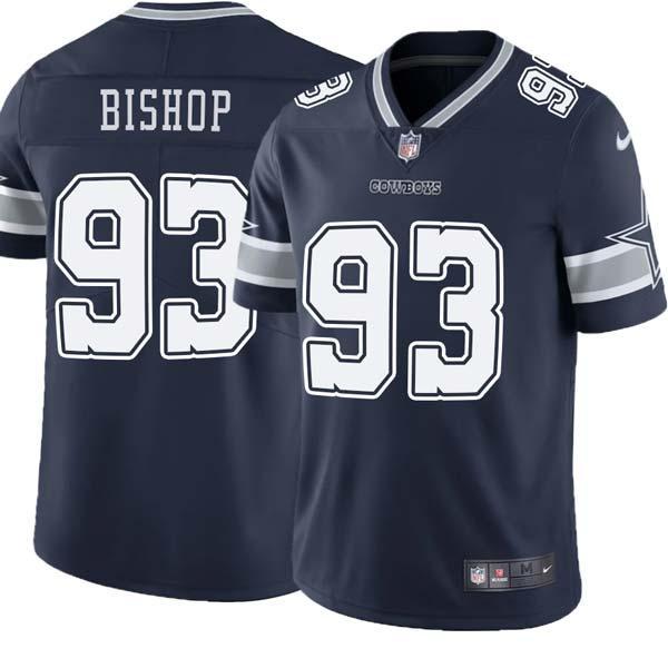 Navy Ken Bishop Cowboys #93 Stitched American Football Jersey Custom Sewn-on Patches Mens Womens Youth