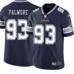 Navy Walter Palmore Cowboys #93 Stitched American Football Jersey Custom Sewn-on Patches Mens Womens Youth