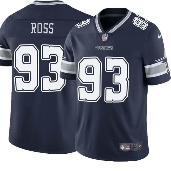Navy Daniel Ross Cowboys #93 Stitched American Football Jersey Custom Sewn-on Patches Mens Womens Youth