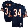 Navy Throwback Walter Payton Chicago Bears #34 Stitched Jersey