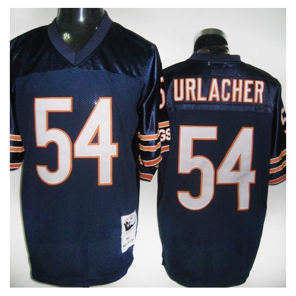 Brian Urlacher Chicago Football Jersey - Chicago #54 Football Jersey(Navy Throwback)