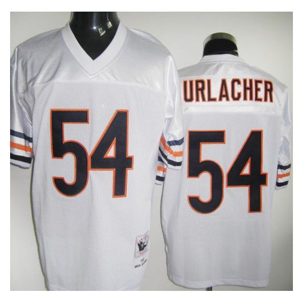 Brian Urlacher Chicago Football Jersey - Chicago #54 Football Jersey(White Throwback)
