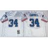 Earl Campbell Oilers #34 Football Jersey(White Throwback)