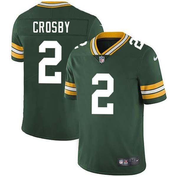 Green Mason Crosby Packers Jersey Custom Sewn-on Patches Mens Womens Youth