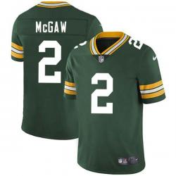 Green Walt McGaw Packers Jersey Custom Sewn-on Patches Mens Womens Youth