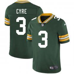 Green Hector Cyre Packers Jersey Custom Sewn-on Patches Mens Womens Youth