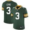 Green Hector Cyre Packers Jersey Custom Sewn-on Patches Mens Womens Youth