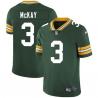 Green Roy McKay Packers Jersey Custom Sewn-on Patches Mens Womens Youth