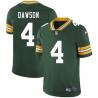 Green Dale Dawson Packers Jersey Custom Sewn-on Patches Mens Womens Youth