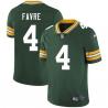 Green Brett Favre Packers Jersey Custom Sewn-on Patches Mens Womens Youth
