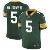 Green Don Majkowski Packers Jersey Custom Sewn-on Patches Mens Womens Youth